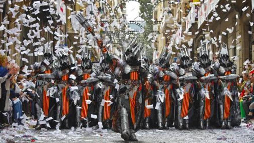 Esta imagen no se podrá repetir en las Fiestas de Alcoy.