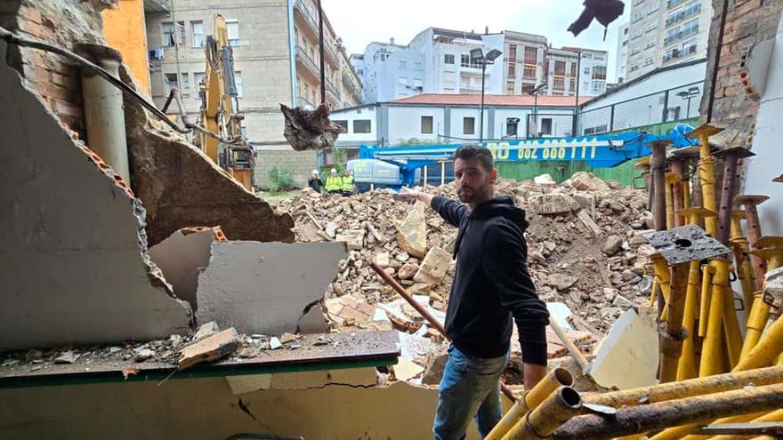 Vecinos de Vigo denuncian una obra ajena que está arrasando sus propias viviendas