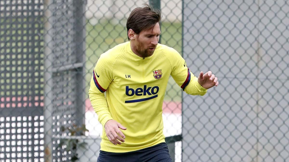 Segundo entrenamiento del FC Barcelona