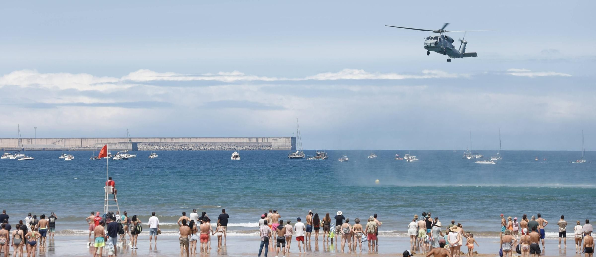El espectacular y multitudinario Festival Aéreo de Gijón, en imágenes