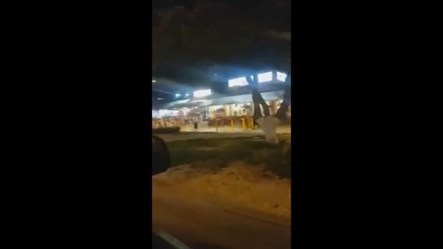 Un vídeo capta un espectacular tiroteo en el centro de Cancún