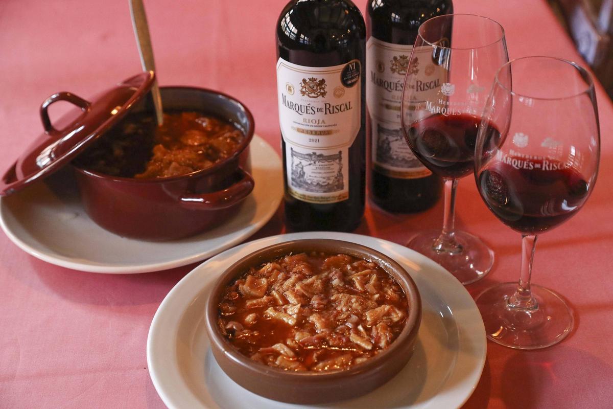 Bodegón de Callos y Marqués de Riscal