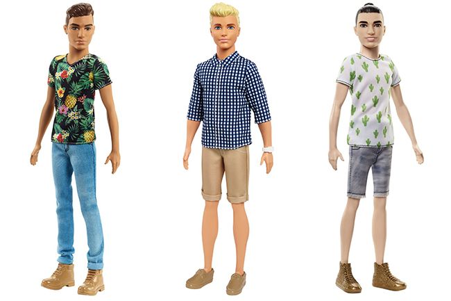 Los diferentes muñecos Ken