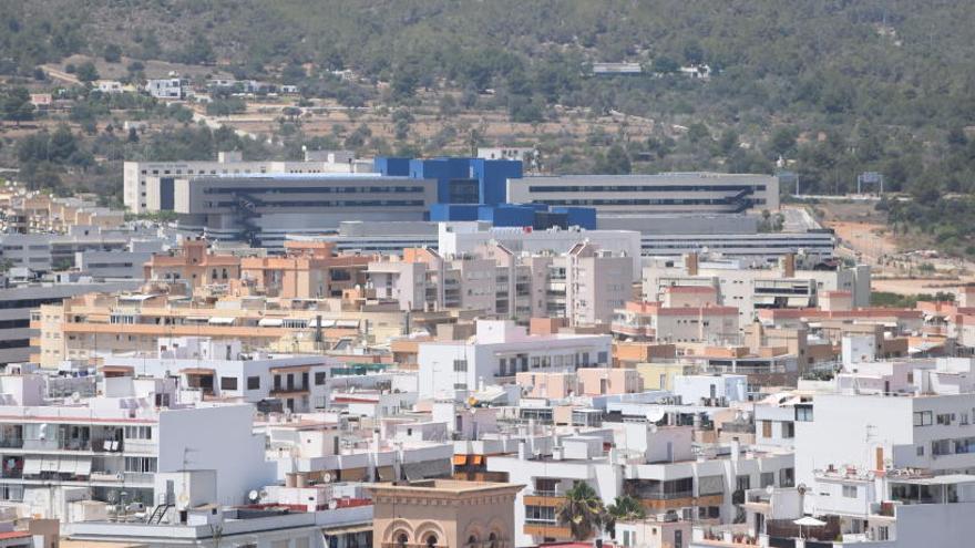 Panorámica de Ibiza.