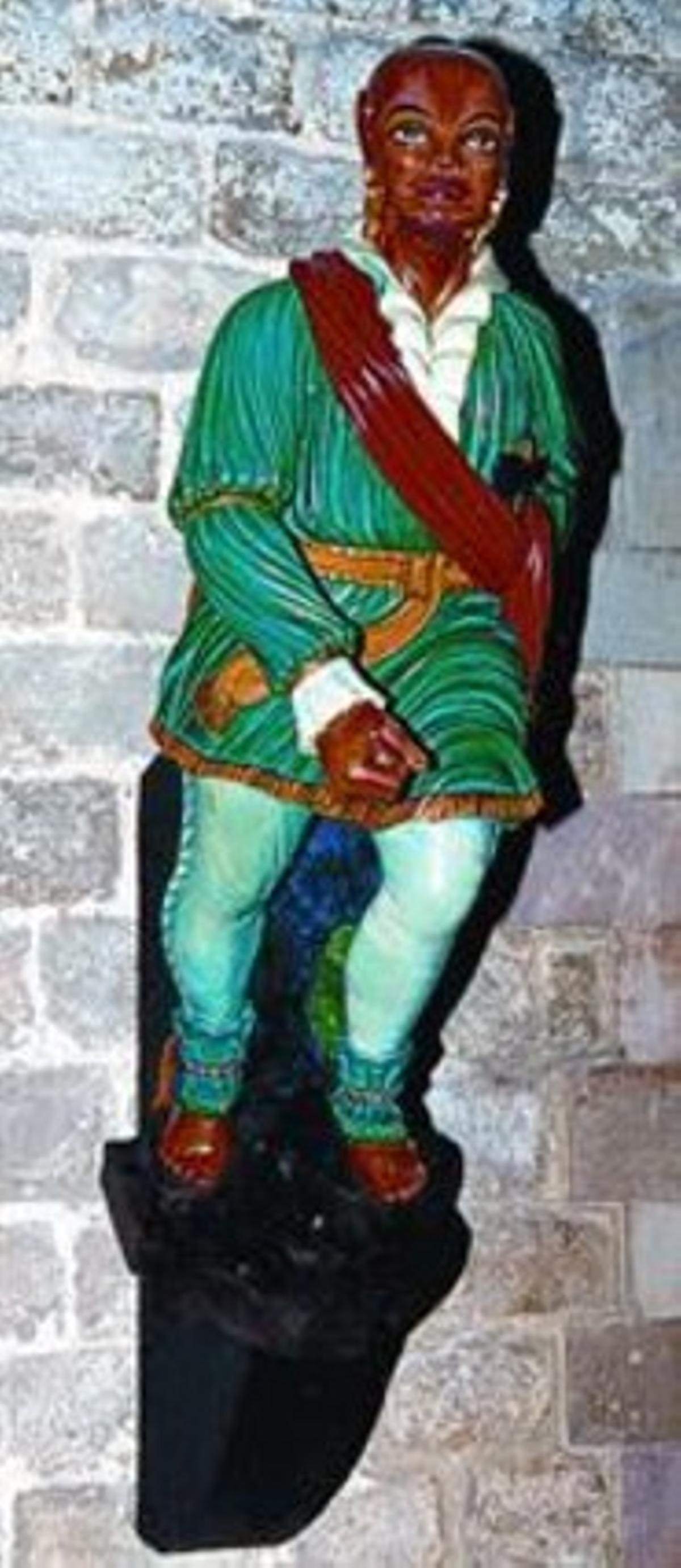 Cambio 8 Replica del Negre, en la calle, y restaurado, en el Marítim.