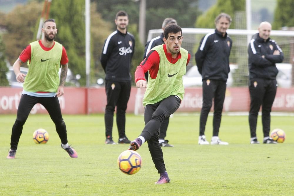 Entrenamiento del Sporting