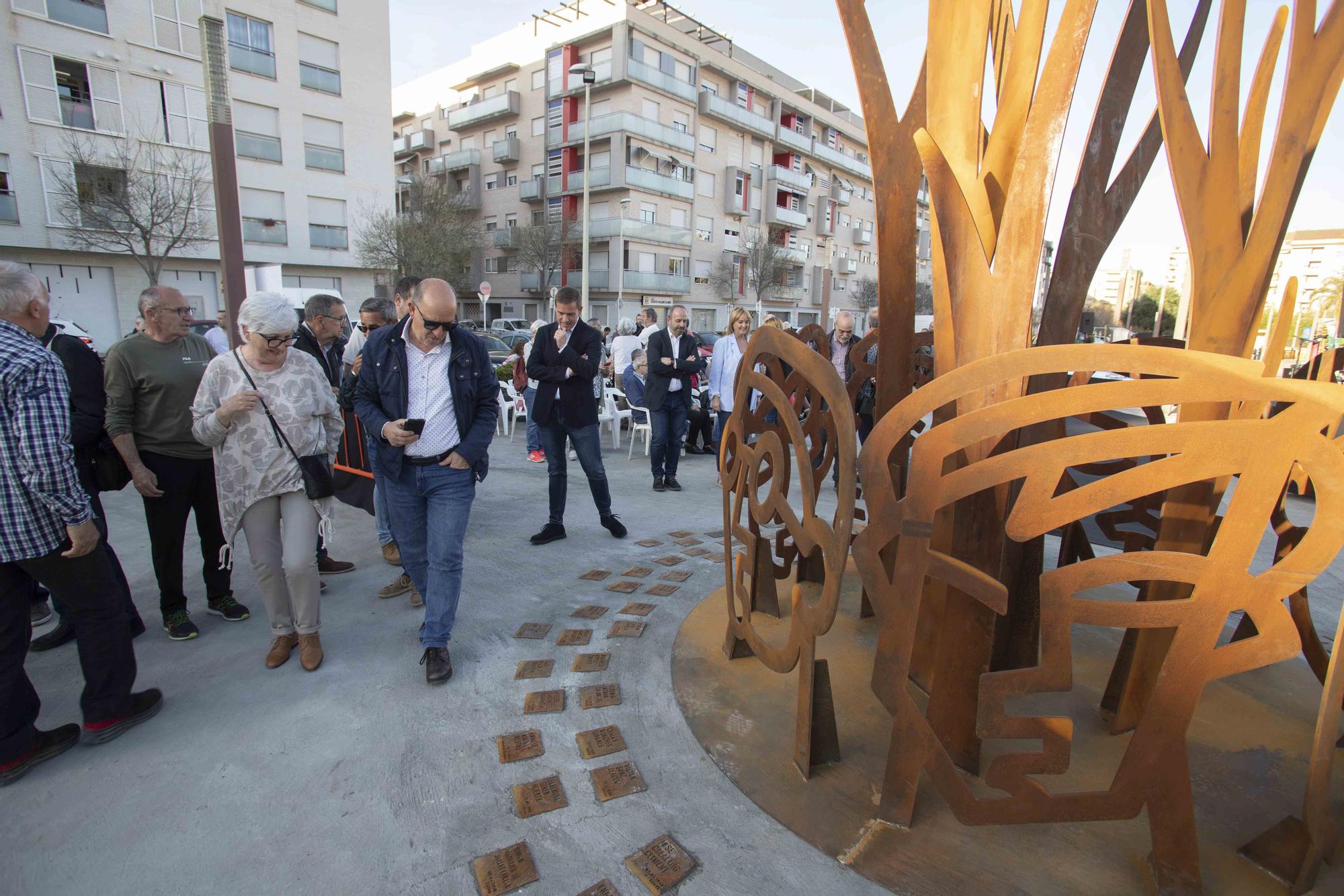 Xàtiva inaugura un nuevo espacio memorial para recordar a las víctimas de la guerra civil y el franquismo