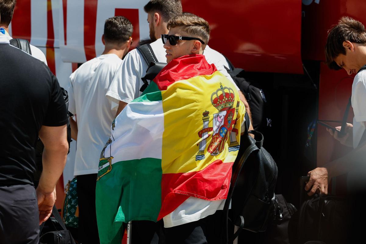 La Selección llega a España