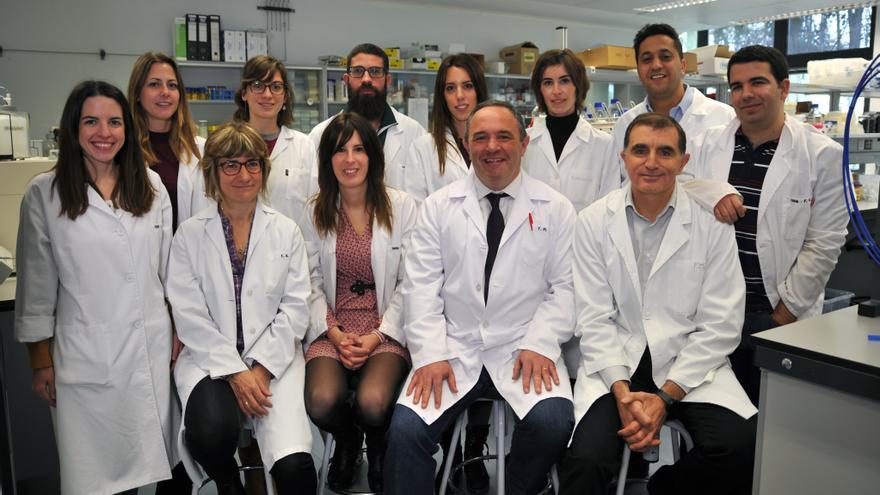 El equipo de Javier Pozueta