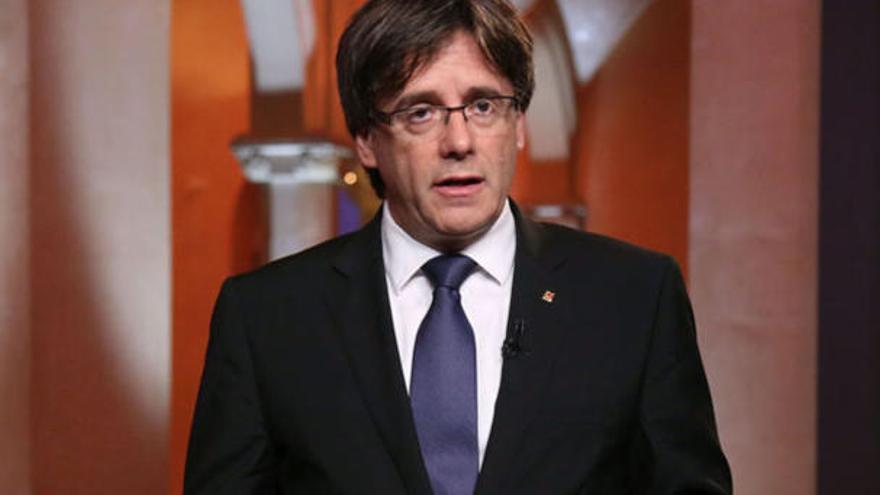 Carles Puigdemont acusa l&#039;Estat d&#039;«asfixiar» financerament als catalans