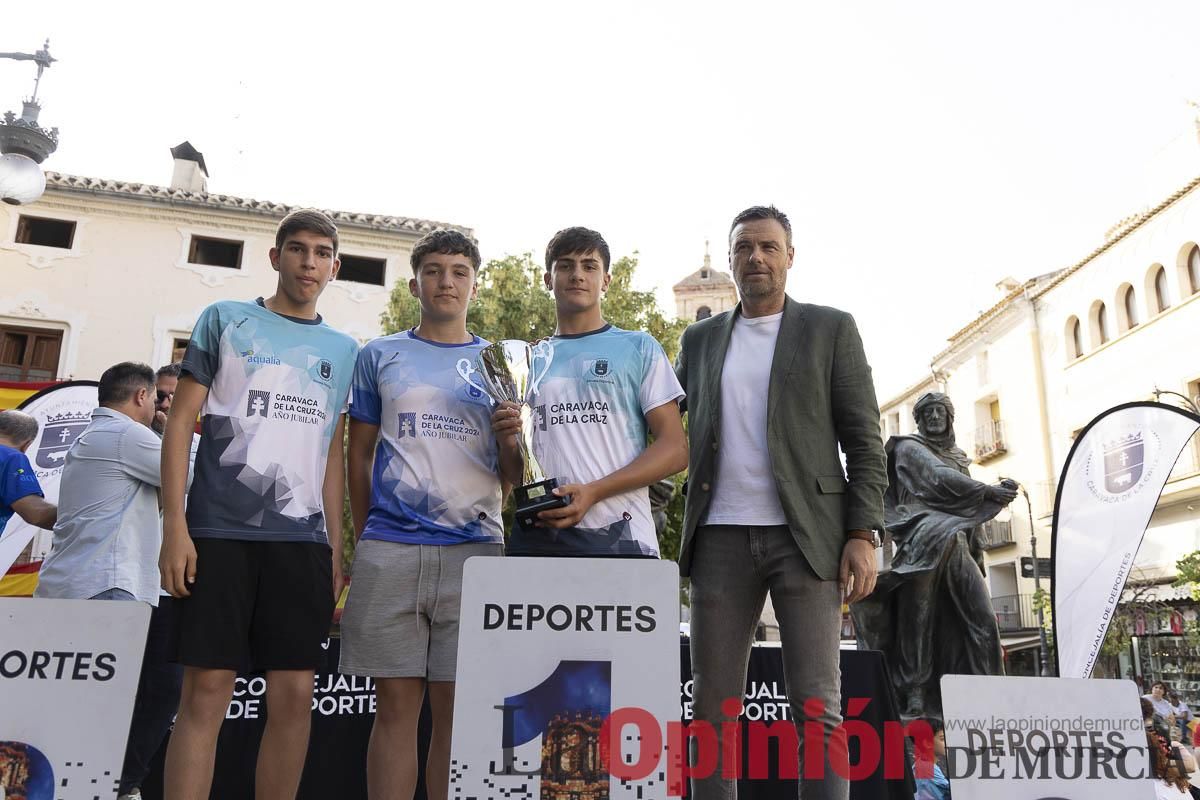 Clausura de las Escuelas Municipales Deportivas de Caravaca