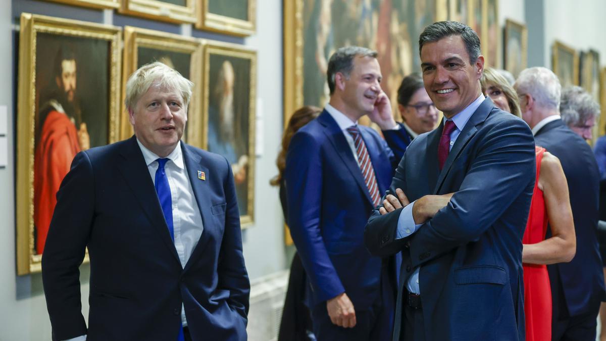 Los jefes de Estado y de Gobierno de la OTAN visitan el Museo del Prado.