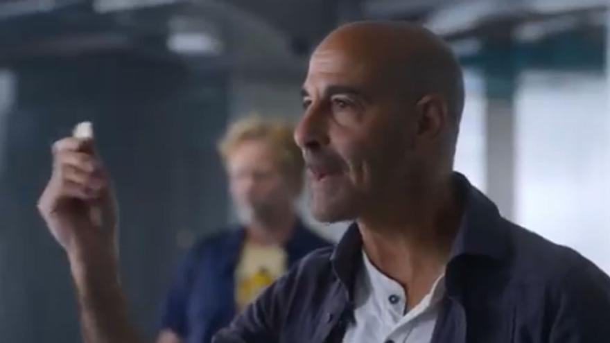 Stanley Tucci da vida al ladrón de patrimonio submarino Frank Wild.