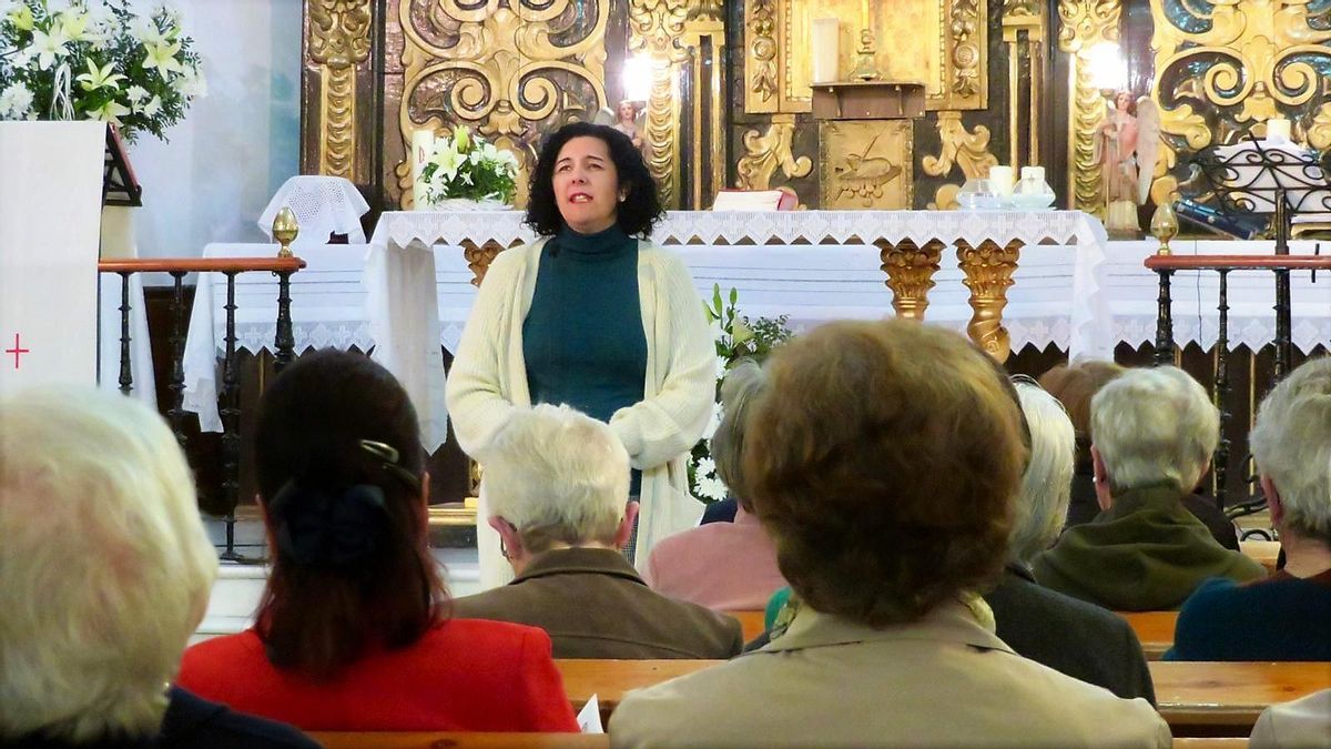 Presentación del proyecto en la Parroquia de Monesterio