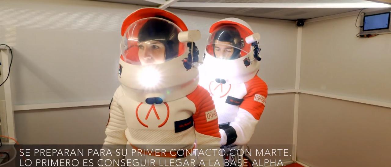 Inés Hernand y Félix Gómez, 'Misión Marte'.