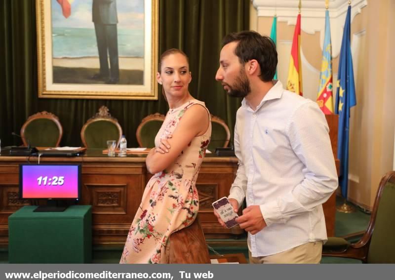 Primer pleno de la legislatura en el Ayuntamiento de Castelló