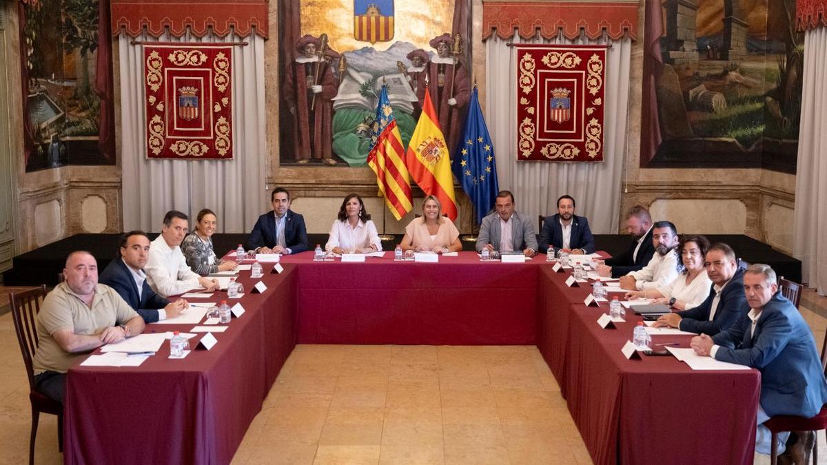 Imatge de la Reunió de l'equip de govern.