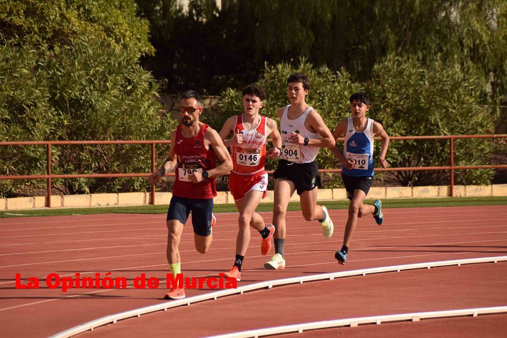 Regional absoluto y sub-23 de atletismo en Lorca (I)