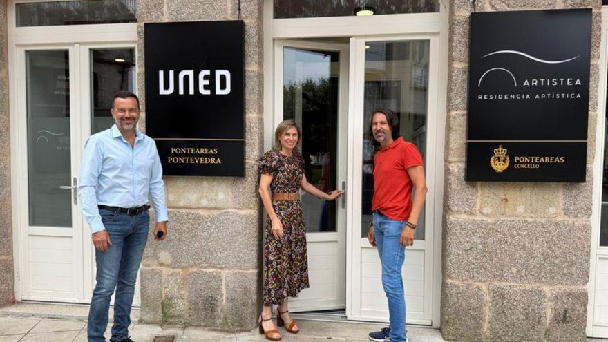La sede de la UNED está en el edificio de la Plaza Mayor. | D.P.