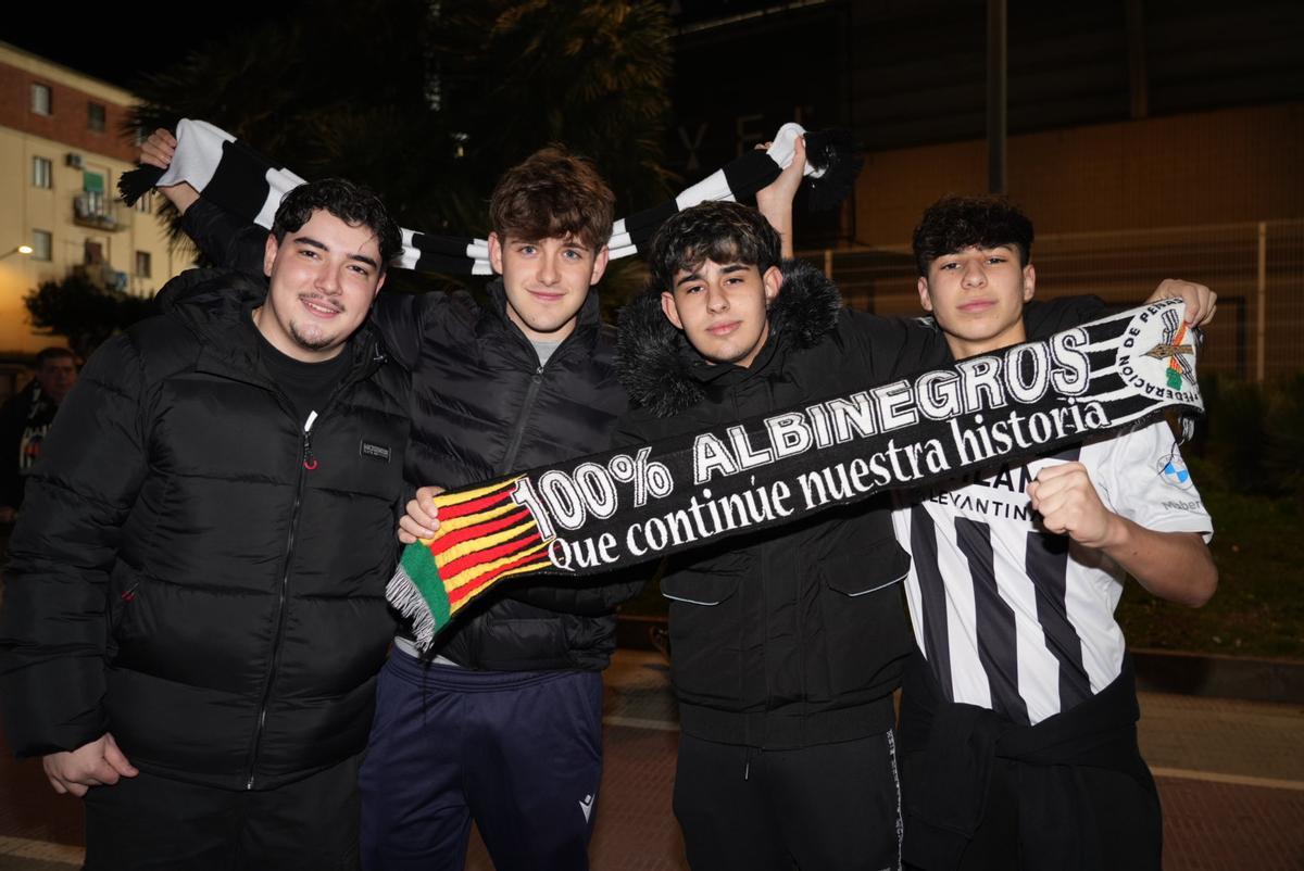 Ambientazo en la previa del Castellón-Dépor