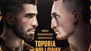 Ilia Topuria vs Max Holloway en UFC 308