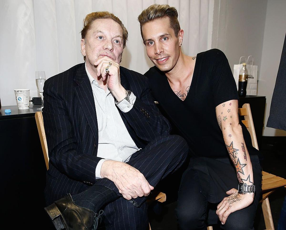 Helmut Berger y Florian Wess, que se casaron en 2015