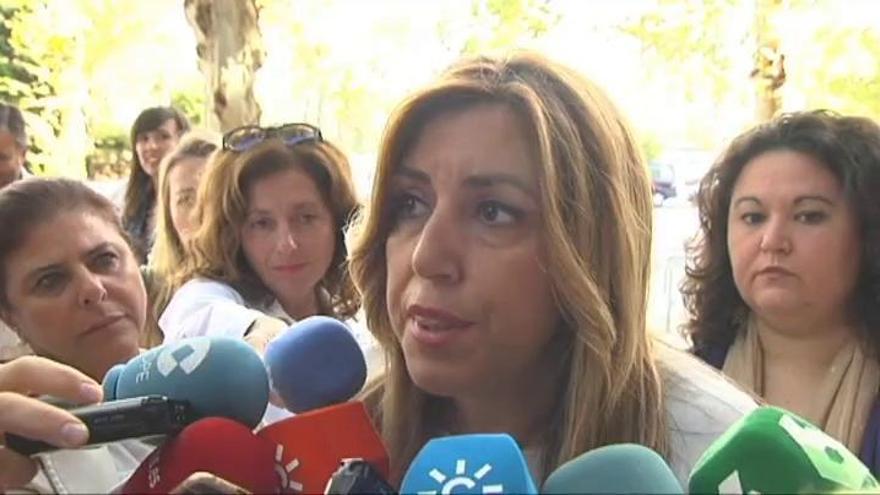 Susana Díaz: &quot;Con 85 escaños no se puede gobernar este país&quot;