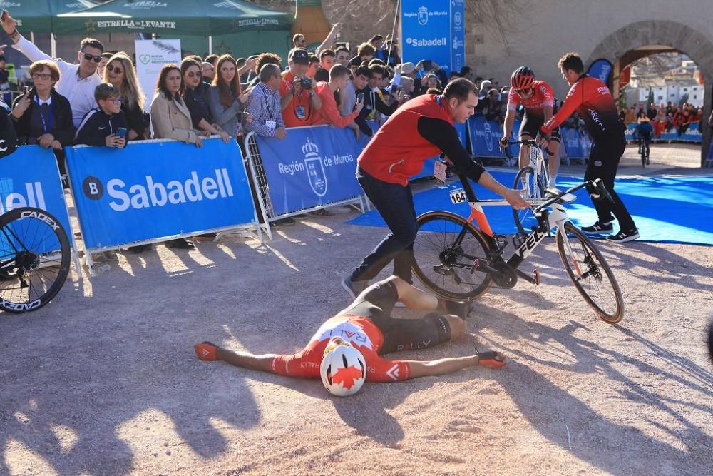 Primera etapa de la Vuelta Ciclista Murcia 2020: Llegada a Caravaca