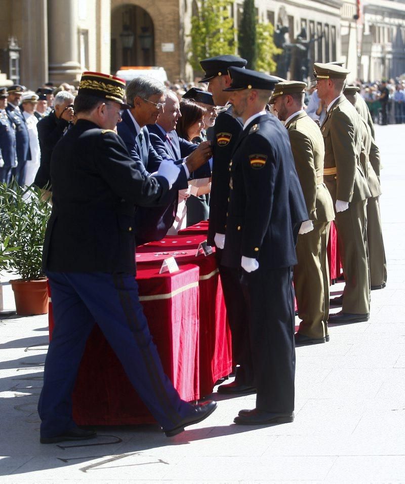 La Guardia Civil rinde homenaje a la Virgen del Pilar, su patrona.