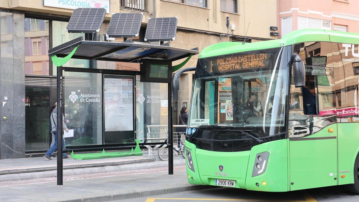 Autobús urbano en Castelló.