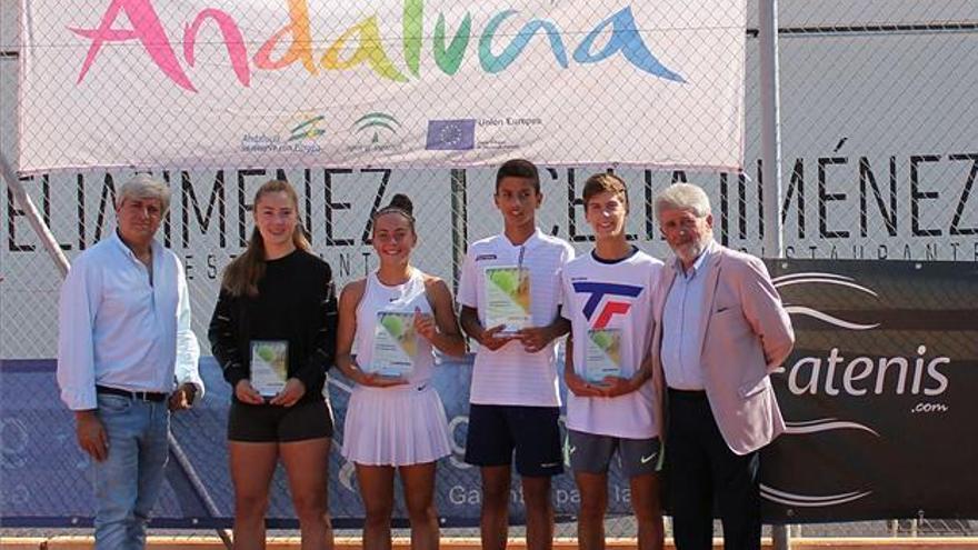 Las promesas andaluzas sub 15 del tenis pasan por Open Arena