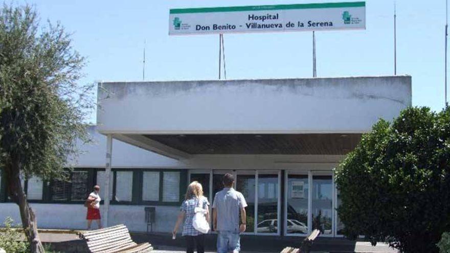 Imagen del Hospital Don Benito-Villanueva de la Serena donde se encuentran los heridos del accidente.