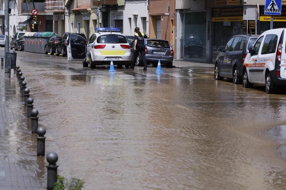 Inundació del Carrer Migdia de Girona