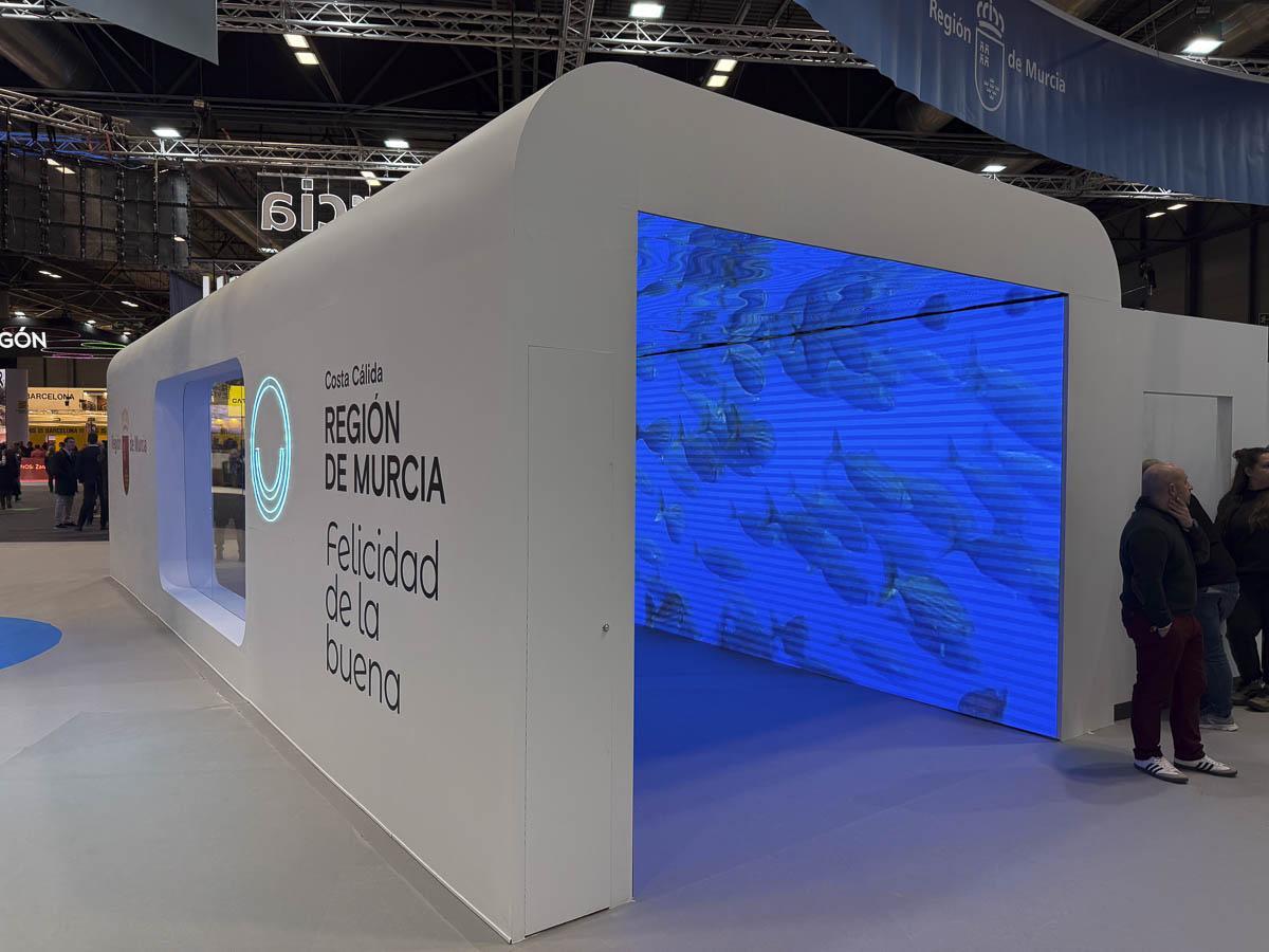 Así se ha vivido el primer día de Fitur en el stan de la Región de Murcia