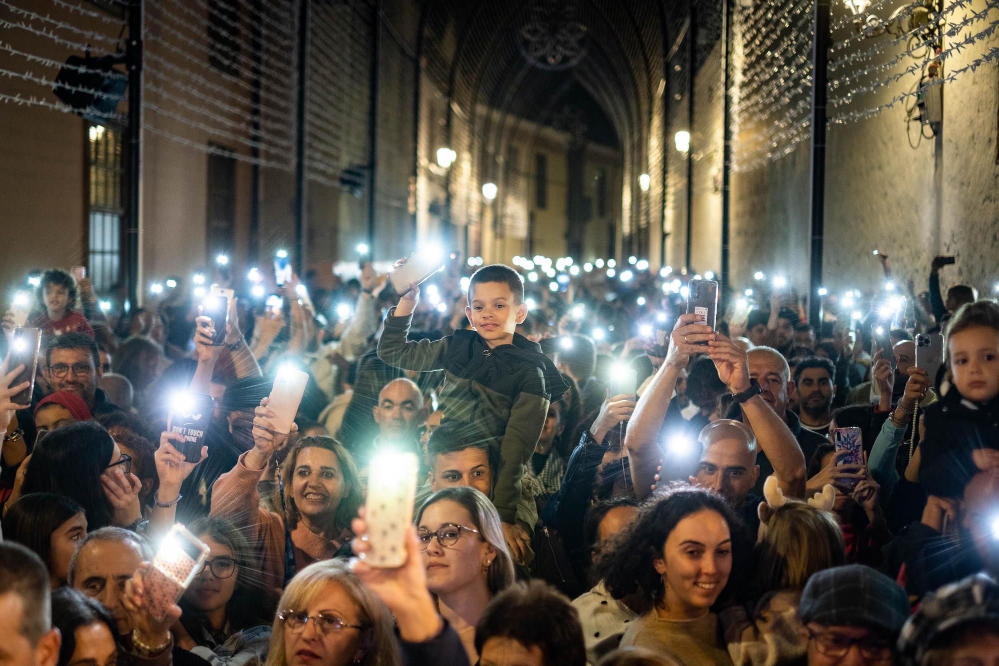 Encendido del alumbrado navideño de La Laguna