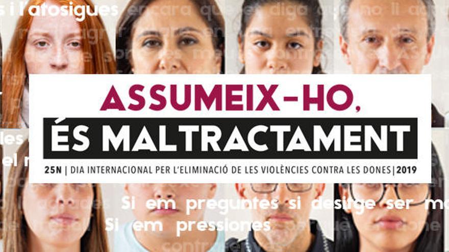 Picassent lanza la campaña &quot;Assumeix-ho. És maltractament&quot;