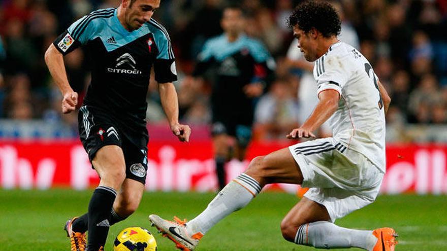 Charles pudo marcar el pasado curso en el Bernabéu // LOF