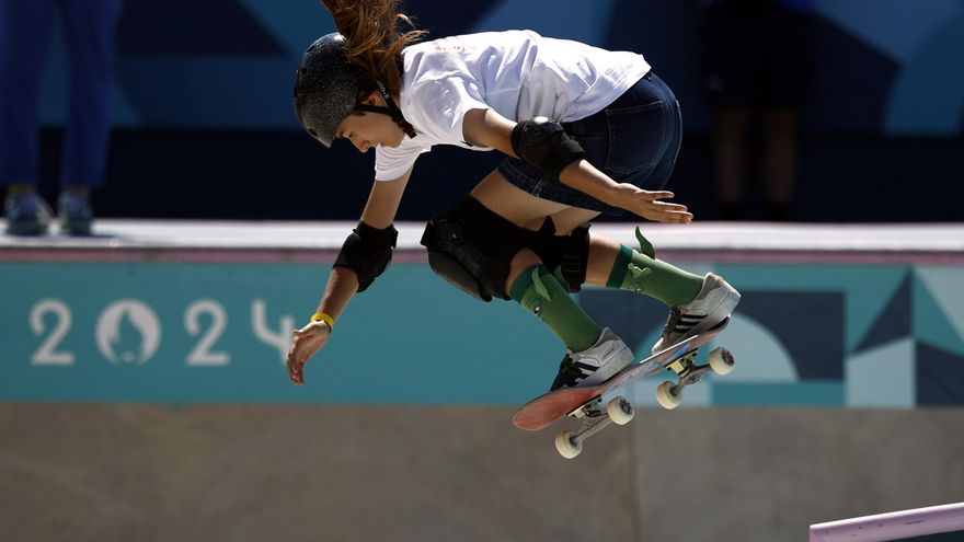 La final de skateboarding en los Juegos Olímpicos, en imágenes