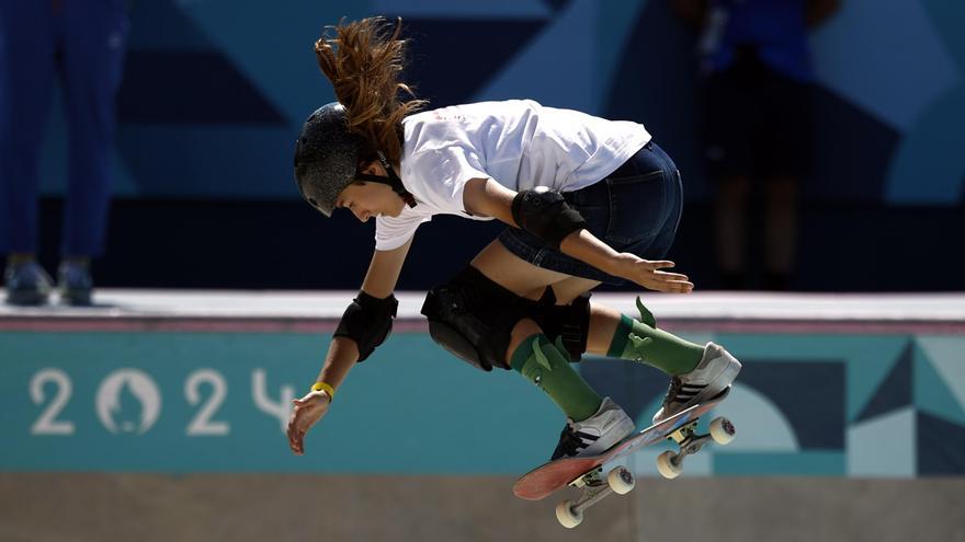 La final de skateboarding en los Juegos Olímpicos, en imágenes