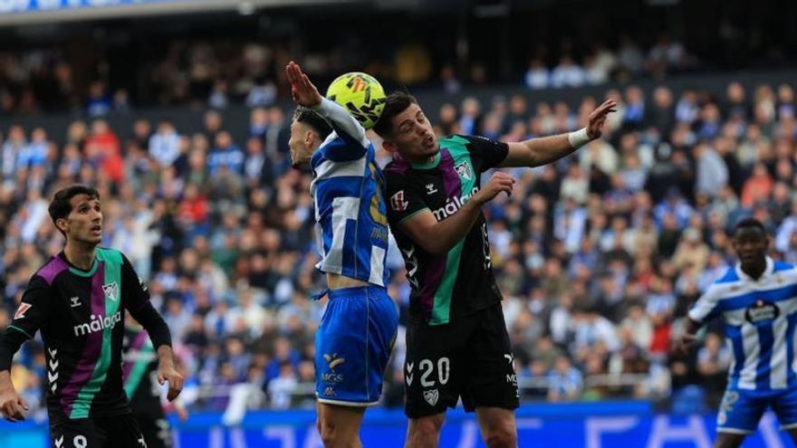 El Málaga CF, alcanzado por Las Palmas y Burgos