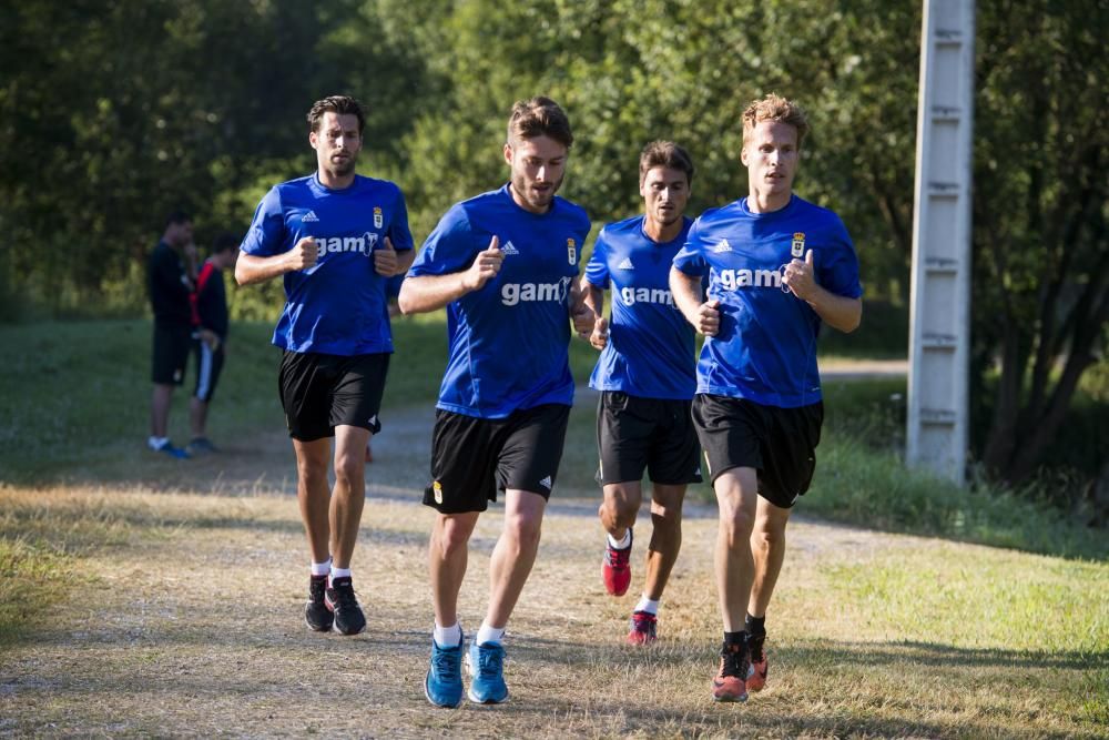 Entrenamiento del Real Oviedo