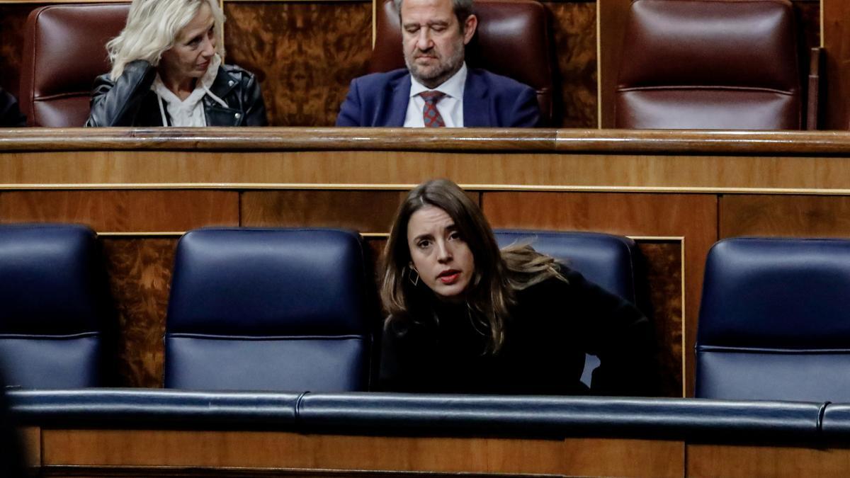 La ministra de Igualdad, Irene Montero