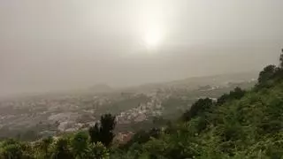 Calima y temperaturas de hasta 34ºC: jornada asfixiante en Canarias