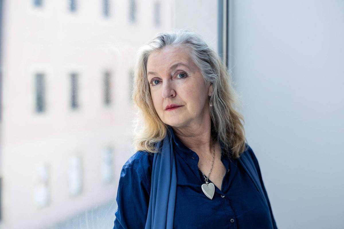 La escritora y activista Rebecca Solnit, fotografiada en Barcelona.