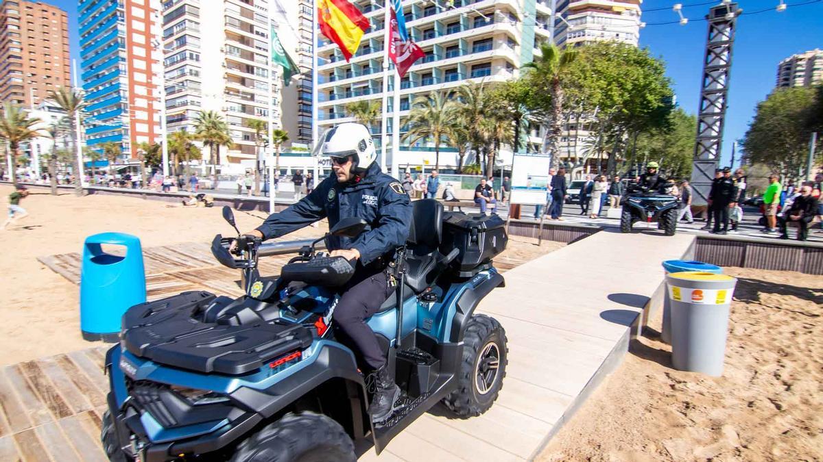 Uno de los nuevos quads