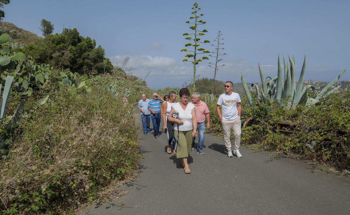 Vecinos de La Milagrosa advierten del riesgo de un tramo de carretera