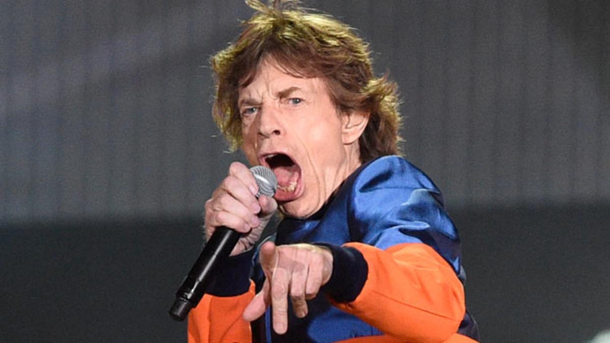 Mick Jagger, en un concierto de los Rolling Stones en California en el 2016