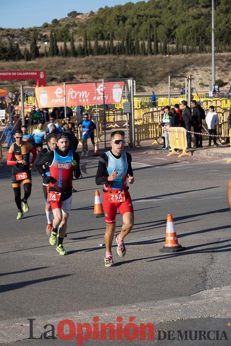 Campeonato Regional de Duatlón por relevos Súper Sprint en Calasparra (carrera a pie)