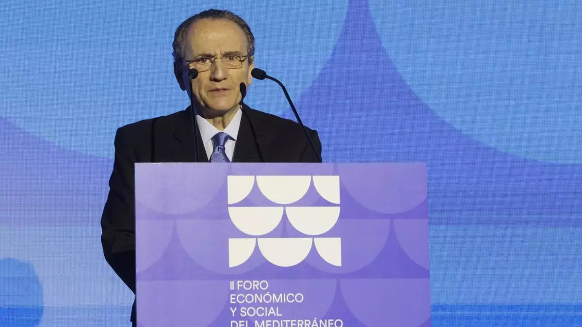 Javier Moll: "Es el momento de tender puentes para que los ciudadanos del Mediterráneo recuperen el protagonismo que les corresponde"