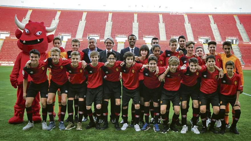 El Mallorca infantil será uno de los galardonados en la XI Fiesta Campeones.